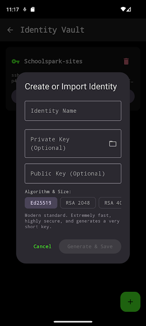 CD Shell: SSH & SFTP Client Screenshot 1