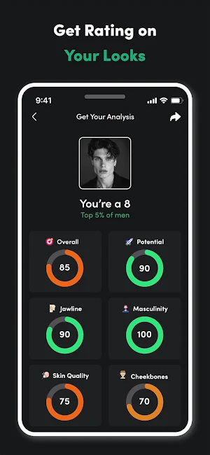 Umax AI: Looksmaxxing & Mewing Screenshot 1