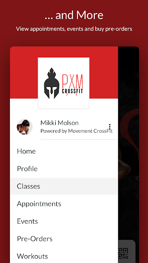 Powered by Movement CrossFit ( PXM ) - Members App Screenshot 3