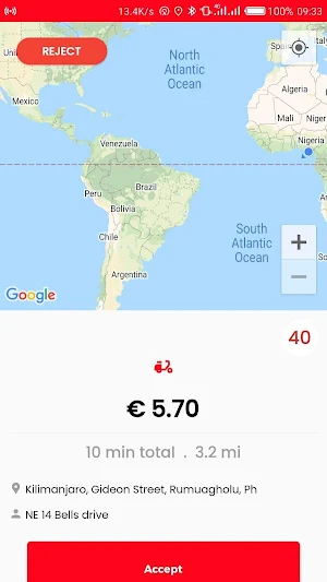Tcourier Delivery Driver: No Commission Screenshot 1