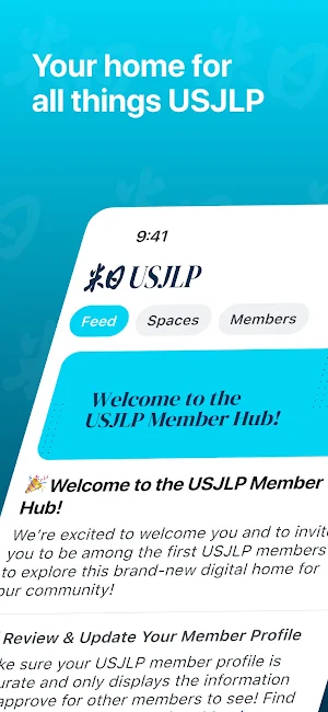 USJLP Member Hub Screenshot 0