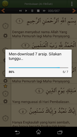 Al'Quran Bahasa Indonesia Screenshot 2