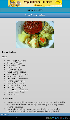 Kumpulan Resep Siomay Pilihan Screenshot 2