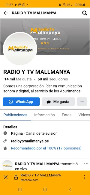 Radio y TV Mallmanya Screenshot 1
