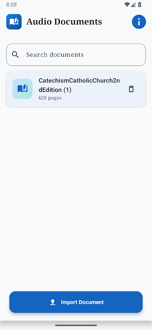 AudioPDF – Read PDF Aloud Screenshot 0