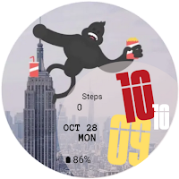Animated Monkey Watch Face