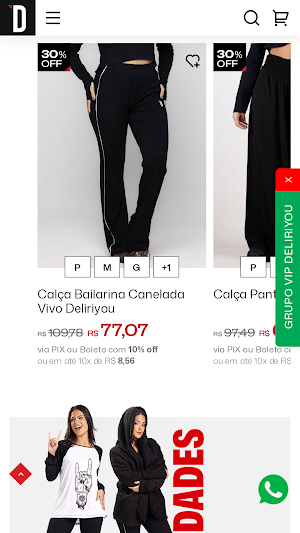 Deliriyou - Moda com atitude Screenshot 1