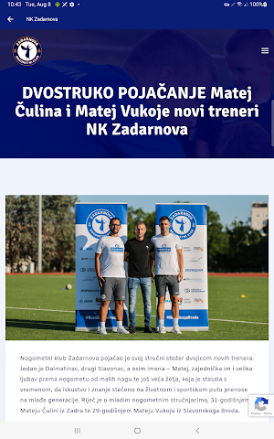 NK Zadarnova Screenshot 3