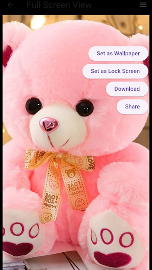 Teddy Bear Wallpaper Screenshot 3