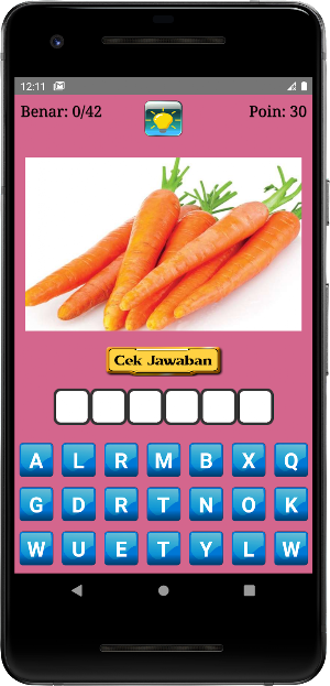 Belajar Nama Sayuran Screenshot 2