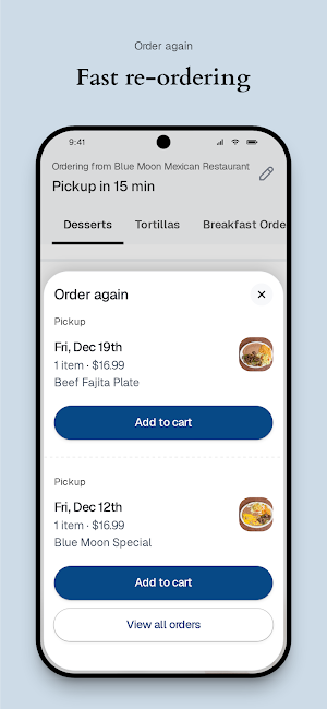 Blue Moon Mexican Restaurant Screenshot 3