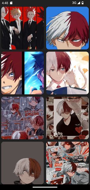 Shoto Todoroki Hero Wallpaper screenshot 6