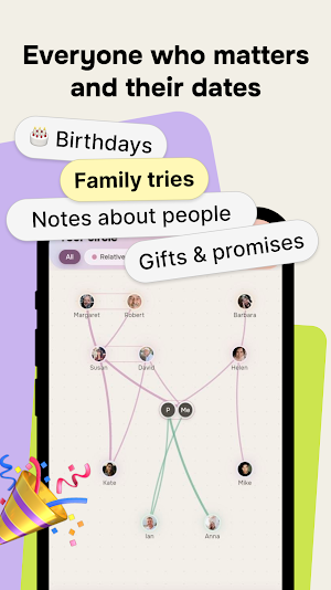 Wishlist & Occasions: Dualog Screenshot 1