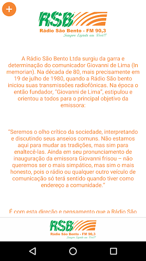 Rádio São Bento Screenshot 2