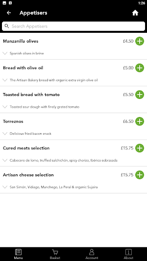 Iberica Restaurant Screenshot 2