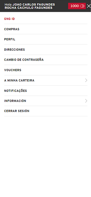 GNG Loyalty Program Screenshot 3