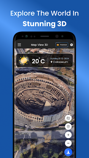 Earth 3D Map : Global Earth Screenshot 2