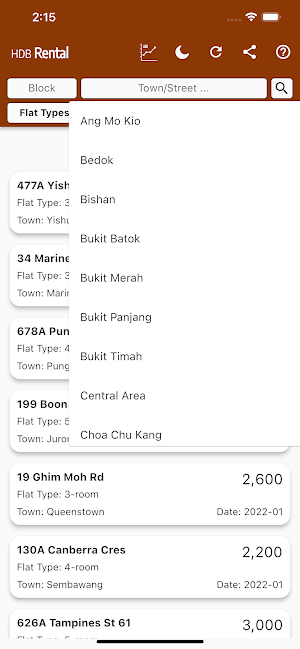 HDB Rental @ SG Screenshot 2
