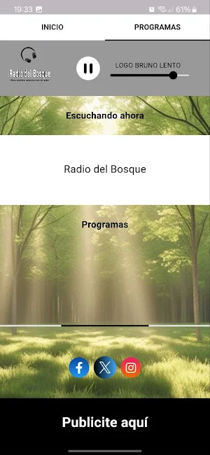 Radio del Bosque Screenshot 2