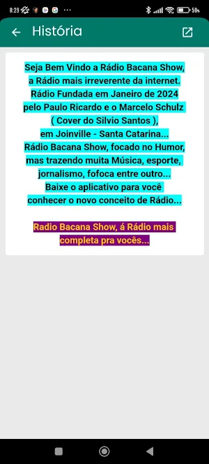 Rádio Bacana Show Screenshot 3