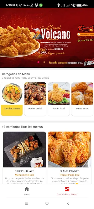 Crunch Food #MangeD'abord Screenshot 0