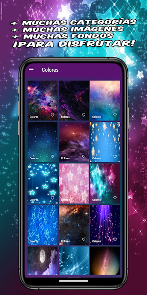 Stars background Screenshot 1