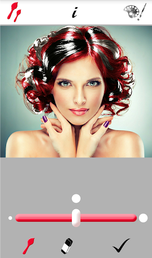 Hair Color Changer Screenshot 3