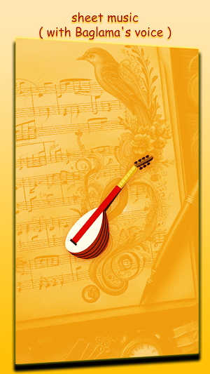 sheet music (with Baglama) Screenshot 0