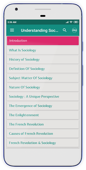 Understanding Sociology Screenshot 0