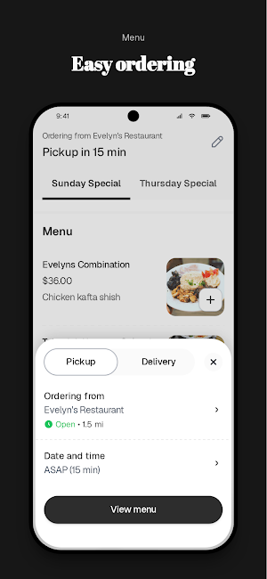 Evelyn's Restaurant Screenshot 2