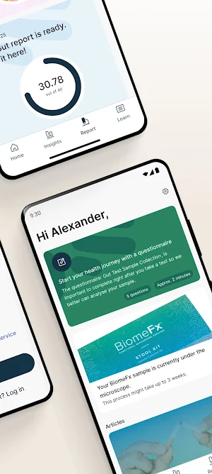 BiomeFx – Microbiome Insights Screenshot 1