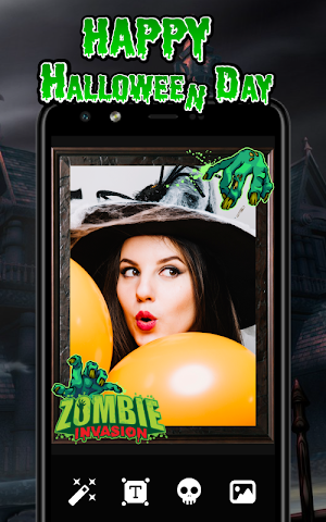 Halloween photo editor Screenshot 1
