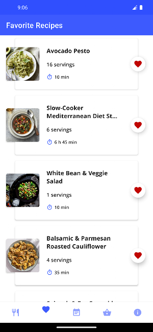 Mediterranean Diet Recipes:VEG Screenshot 3