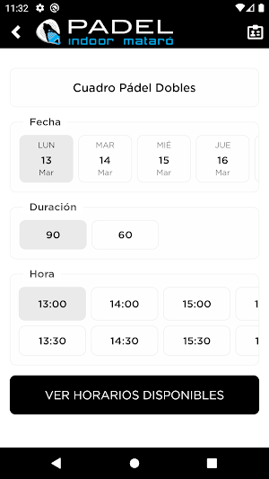 Padel Indoor Mataró Screenshot 3