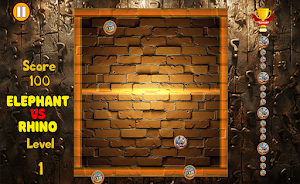 Elephant VS Rhino Game Screenshot 1