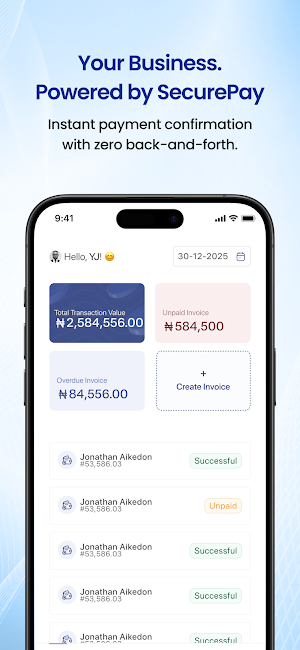 SecurePay mobile Screenshot 1