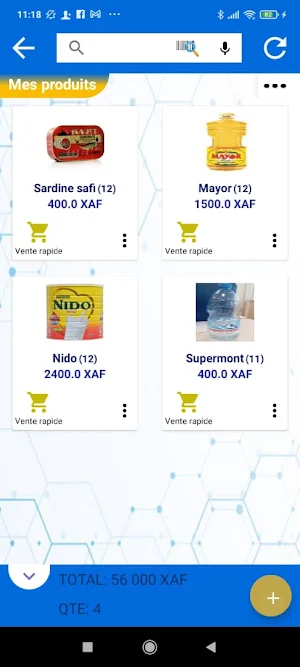 DisTab - Point de vente Screenshot 1