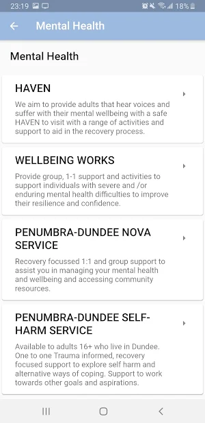 Dundee Recovery Road Map Screenshot 2
