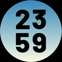 simple number watch face