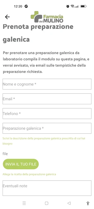 Farmacia del Mulino Screenshot 0