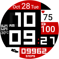 SuperSquare Watch Face