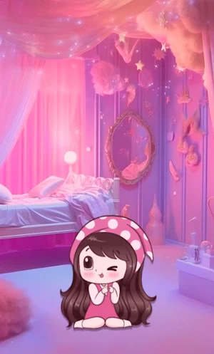 Princess Pink House Craft Screenshot 0