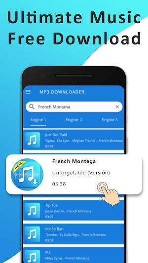 Yubidy - Mp3 Music Downloader Screenshot 3