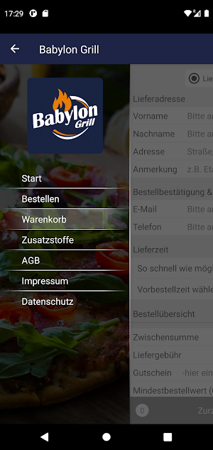 Babylon Grill Screenshot 0