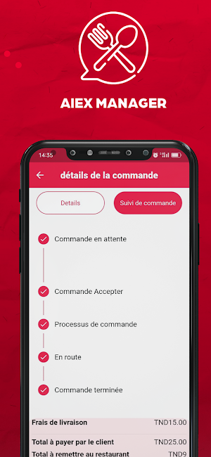 AlexExpress Restaurant Screenshot 2