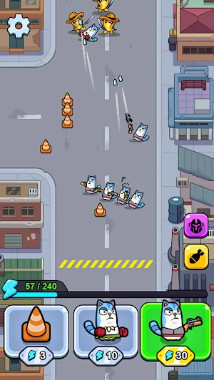 Street Frontline-Cat Combat Screenshot 3