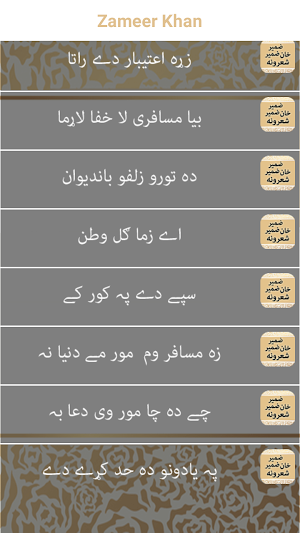 Zameer Khan Zameer Sherona Screenshot 3