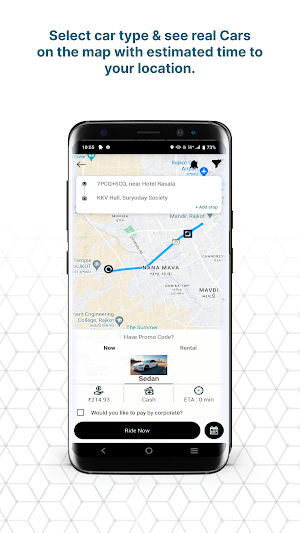 LuxRide Screenshot 2