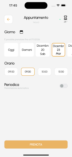 Prenota il tuo taglio Screenshot 3