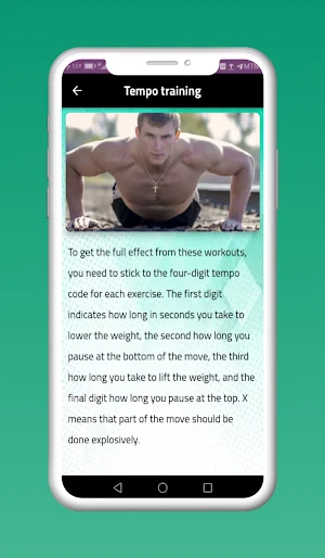 Lean Muscle Workout Screenshot 3